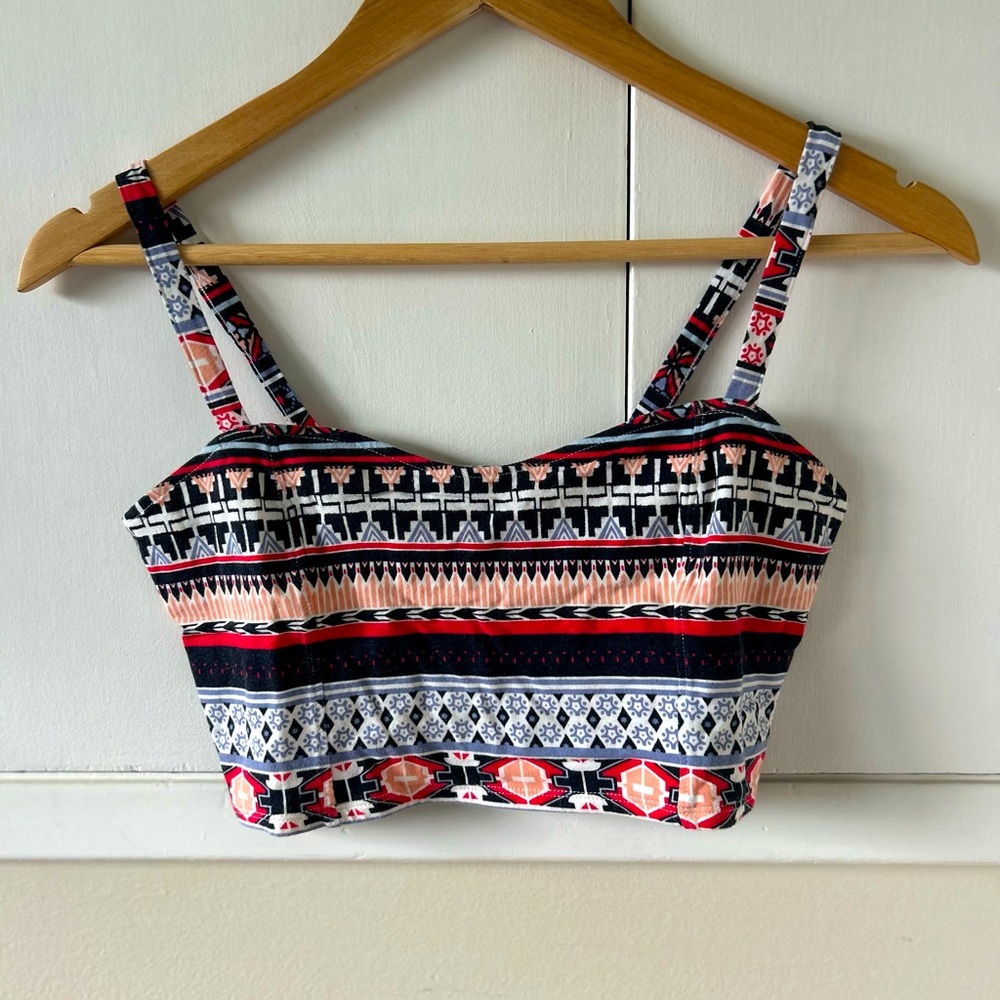 Garage bralette with open detail